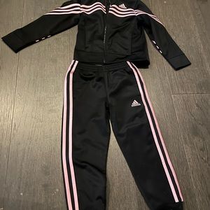 Girls Adidas Track Suit- size 4